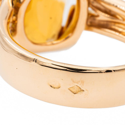 Bague 54 Bague Cocktail Or jaune Topaze 58 Facettes 2308536CN