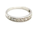 Bague 51 Bague Demie alliance Platine Diamant 58 Facettes 1385194CN