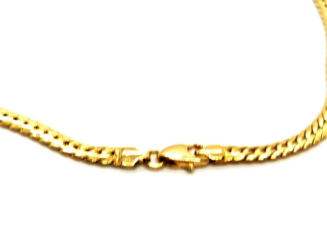 Collier Collier Maille anglaise Or jaune 58 Facettes 1763142CN