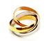 Bague 47 Cartier Bague Alliance Trinity Or jaune 58 Facettes 1512616CN