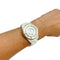 Montre Montre Chanel J12, céramique blanche, or rose et diamants. 58 Facettes 31738