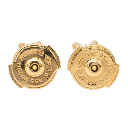 Boucles d'oreilles Boucles d'oreilles Puces Or jaune diamant 58 Facettes 2382025CN