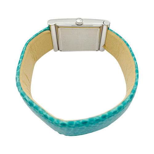Montre Montre Boucheron, modèle "Reflet", en acier sur cuir. 58 Facettes 32057