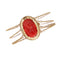 Bracelet Bracelet chaines or et fermoir camée corail 58 Facettes CVBR51