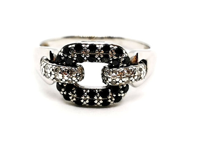 Bague 54 Bague Or blanc Diamant 58 Facettes 1292132CN
