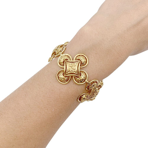 Collier Parure M. Gérard or jaune, pierres de couleur. 58 Facettes 33099