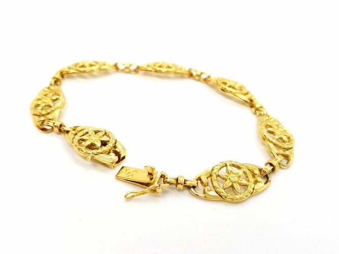 Bracelet Bracelet Filigrane Or jaune 58 Facettes 762612CD