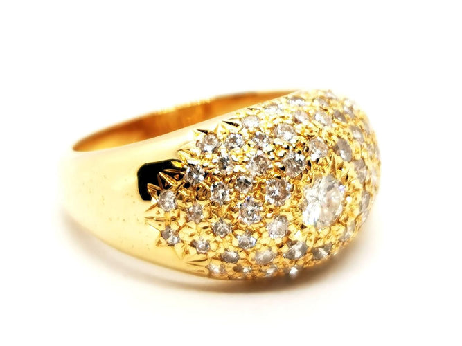 Bague 53 Bague Jonc Or jaune Diamant 58 Facettes 1916799CN