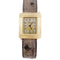 Montre Montre Poiray, Ma Première, en or jaune, bracelet cuir interchangeable. 58 Facettes 32581