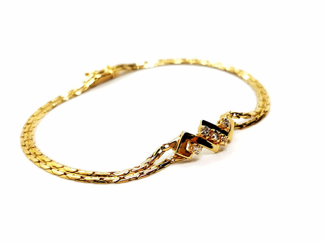 Bracelet Bracelet Or jaune Diamant 58 Facettes 1198057CN