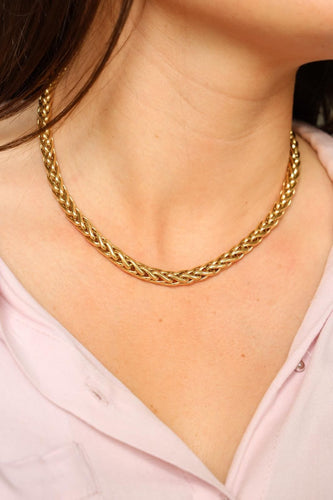 Collier Collier Maille palmier Or jaune 58 Facettes 2259657CN