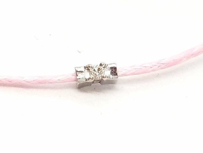 Bracelet Bracelet Cordon Or blanc Diamant 58 Facettes 578886RV