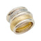 Bague 52 Bague Pomellato en or naturel et jaune modèle "Tubulaire", diamants. 58 Facettes 31173