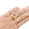 Bague 53 Bague Boucheron, "Toi et Moi", or jaune, améthyste, citrine. 58 Facettes 31432