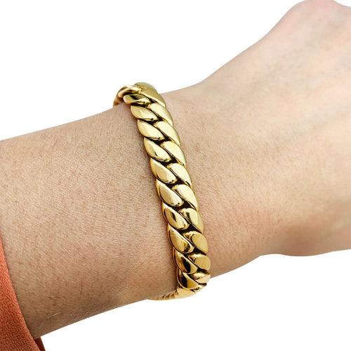 Bracelet Bracelet Cartier maille anglaise. 58 Facettes 31019