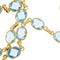 Collier Collier ras du cou avec topaze 58 Facettes 35053