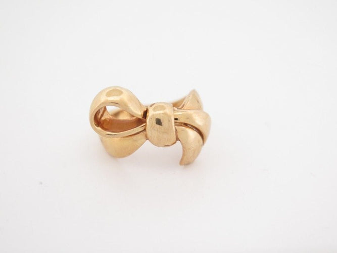 Bague 49 bague CHRISTIAN DIOR noeud en or jaune 18k 58 Facettes 257221