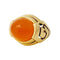 Bague 49 Bague Boucheron or jaune et cornaline. 58 Facettes 30794