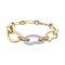 Bracelet Bracelet Pomellato, "Paisley", or jaune, or blanc, diamants. 58 Facettes 33056