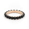 Bague 53 Ginette NY Bague Alliance Maria Or rose Onyx 58 Facettes 2394106CN