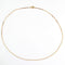 Collier Fine chaine or maille cube 58 Facettes 21-570B