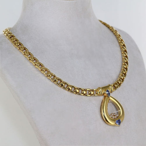 Collier Collier Chopard Happy Diamonds 58 Facettes