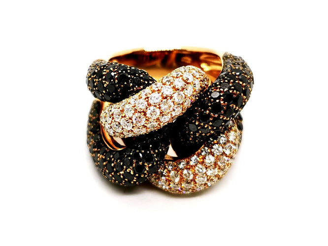Bague 54 Bague Cocktail Or jaune Diamant 58 Facettes 1186444CN
