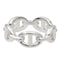 Bague 55 Hermès Bague Chaîne d'ancre Argent 58 Facettes 2804220CN