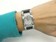 Montre montre MAUBOUSSIN alessandrine 321 quartz 25 mm en acier et diamants 58 Facettes 244340