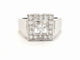 Bague 54 Bague Or blanc Diamant 58 Facettes 578817RV