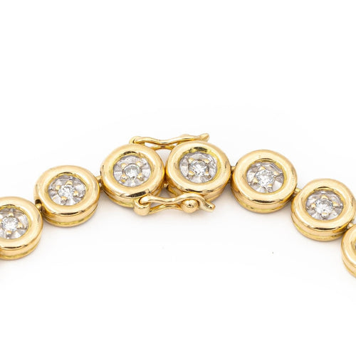 Bracelet Bracelet Ligne Or jaune Diamant 58 Facettes 2201512CN