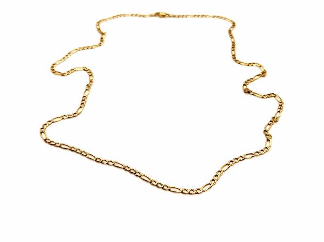 Collier Collier Maille figaro Or jaune 58 Facettes 1141244CD