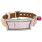 Montre Montre Chaumet "Frisson" en or blanc, diamants, nacre et tourmaline. 58 Facettes 30621