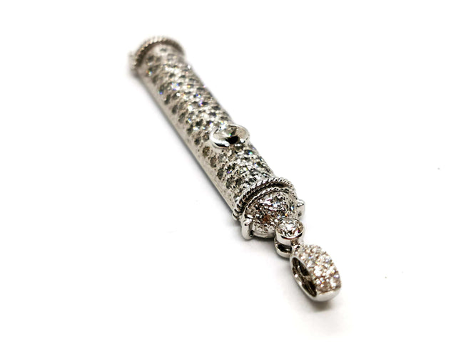 Pendentif Pendentif Or blanc Diamant 58 Facettes 1091766CN