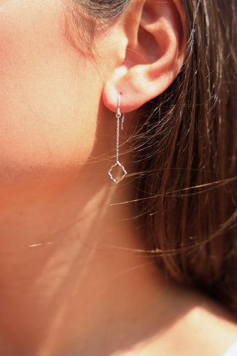 Boucles d'oreilles Boucles d'oreilles Transparence Or blanc 58 Facettes 578902RV