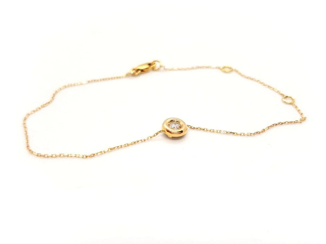 Bracelet Bracelet Or rose Diamant 58 Facettes 579306RV