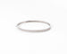 Bracelet Bracelet or gris rigide ouvrant en diamant 58 Facettes