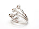 Bague 53 Bague Or blanc Diamant 58 Facettes 06330CD