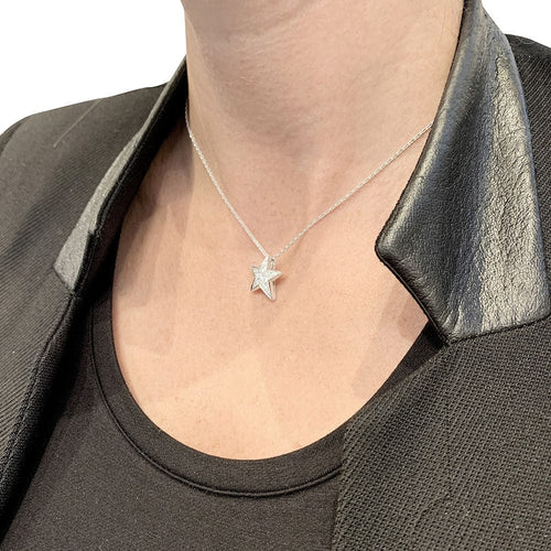 Collier Collier Chanel, "Comète Géode", or blanc, diamants. 58 Facettes 31435