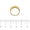 Bague 50 Bague bandeau avec diamants 58 Facettes 14764