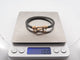 Bracelet bracelet FRED force 10 gm manille nacre & en or jaune 18k 58 Facettes 256724