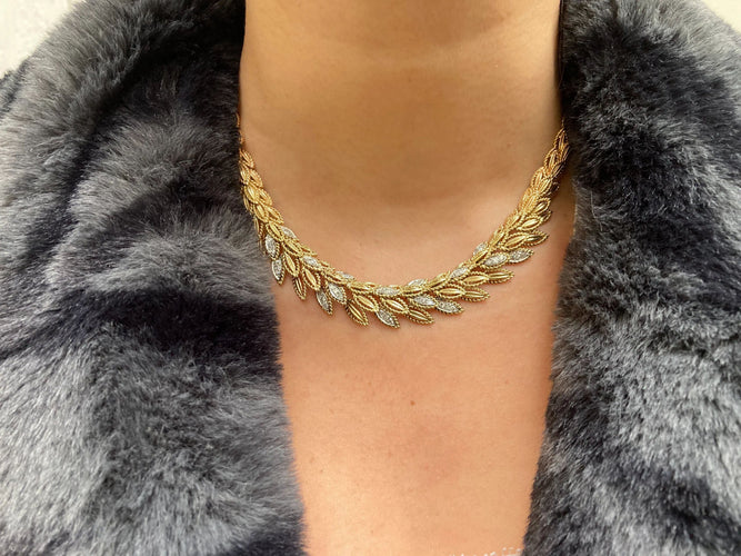 Collier COLLIER "LIV" OR ET DIAMANTS 58 Facettes BO/230035 STA