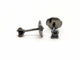 Boucles d'oreilles Boucles d'oreilles Puces Or noir Diamant 58 Facettes 578733RV