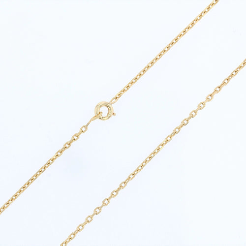 Collier Chaîne or jaune maille forçat limée 58 Facettes 22-303A