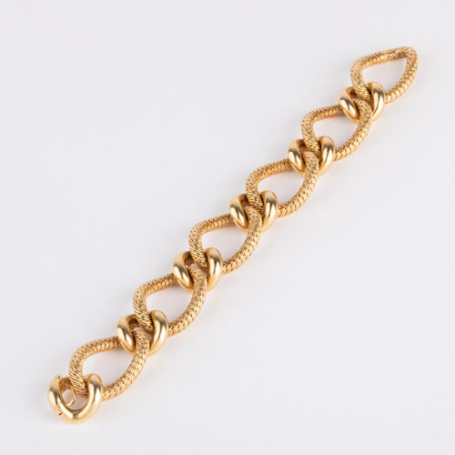 Bracelet Bracelet en or jaune Georges Lenfant 58 Facettes 1