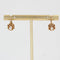 Boucles d'oreilles Dormeuses anciennes or rose perles 58 Facettes 21-325