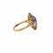 Bague 53 Bague Or rose Argent Diamants Rubis 58 Facettes