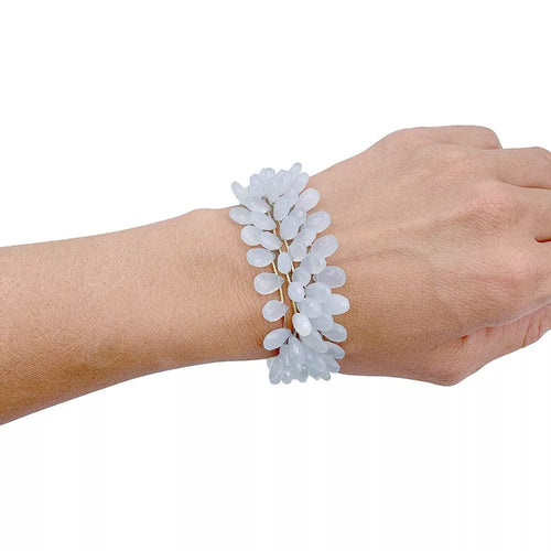 Bracelet Bracelet H.Stern or blanc et calcédoine. 58 Facettes 33000