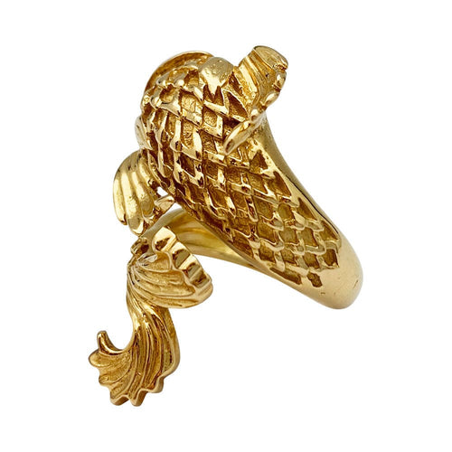 Bague 52 Bague Lalaounis, "Poisson", or jaune. 58 Facettes 30997