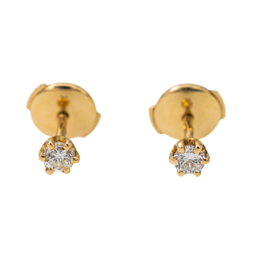 Boucles d'oreilles Boucles d'oreilles Or jaune Diamant 58 Facettes 2845475CN